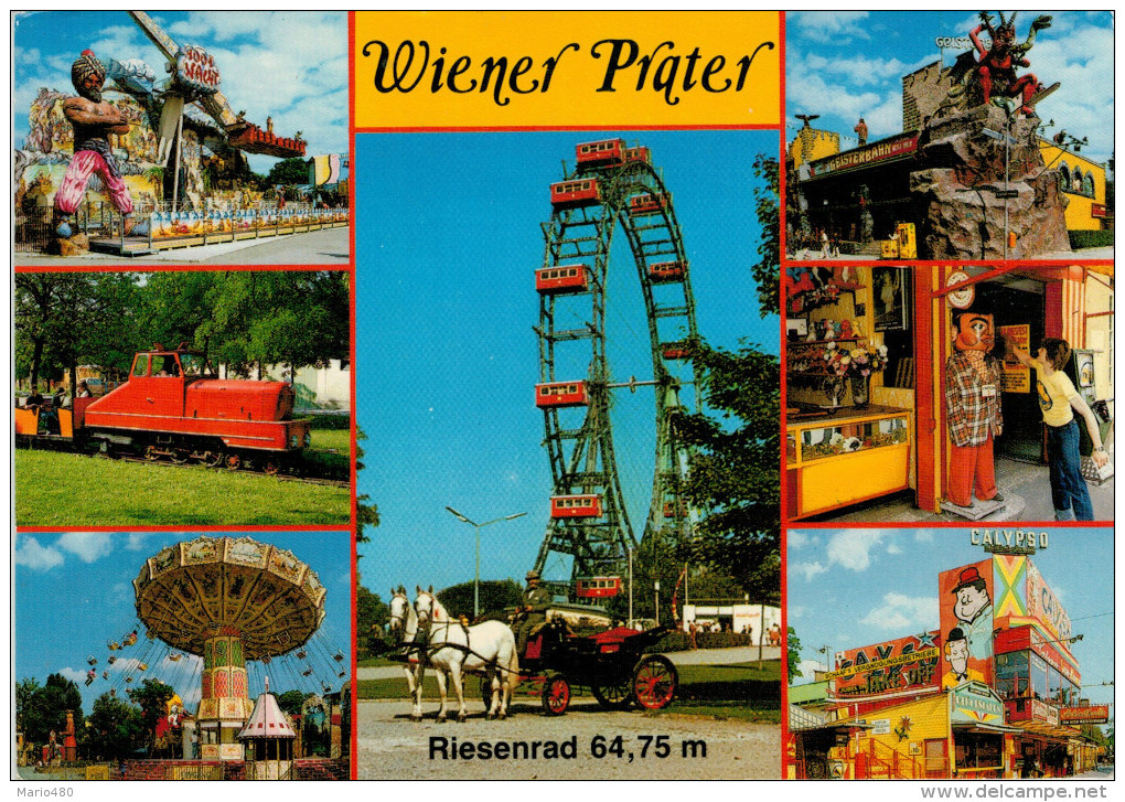 WIENER  PRATER  MULTIVUES    (VIAGGIATA) - Prater