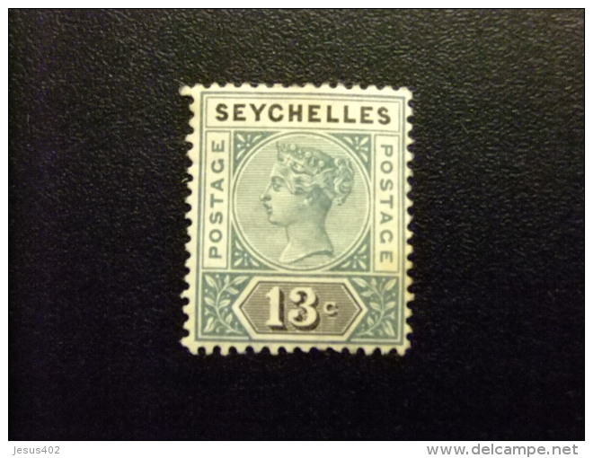 SEYCHELLES 1890 Yvert N&ordm; 5 B *  SG N&ordm; 13 * MH - Seychellen (...-1976)