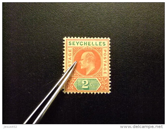 SEYCHELLES 1903 Yvert N&ordm; 38 * MH EDOUARD VII SG N&ordm; 46 * MH - Seychelles (...-1976)