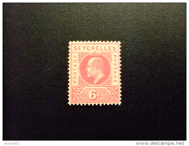 SEYCHELLES 1903 Yvert N&ordm; 40 * MH EDOUARD VII SG N&ordm; 48 * MH - Seychellen (...-1976)