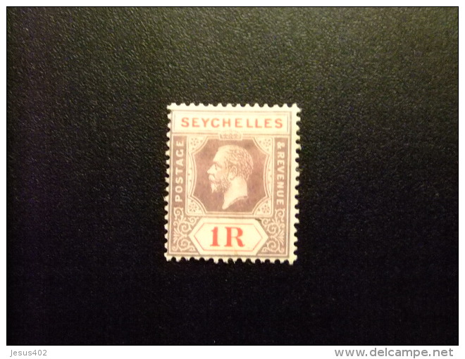 SEYCHELLES 1921 Yvert N&ordm; 107 * MH GEORGE V - SG N&ordm; 119 * MH - Seychelles (...-1976)