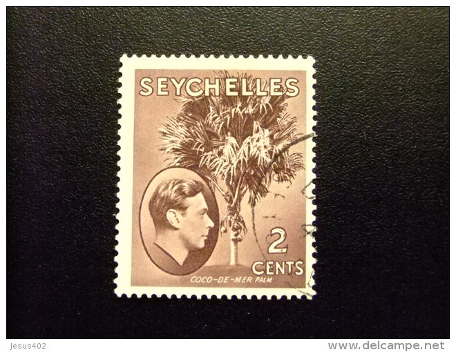 SEYCHELLES 1938 Yvert N&ordm; 118 &ordm; FU - GEORGE VI - SG N&ordm; 135 &ordm; FU - Seychellen (...-1976)