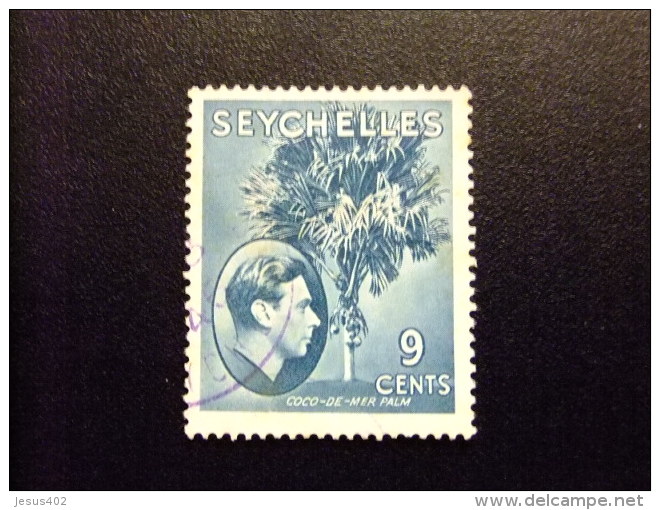 SEYCHELLES 1941 Yvert N&ordm; 135 &ordm; FU - GEORGE VI - SG N&ordm; 138 A &ordm; FU - Seychellen (...-1976)