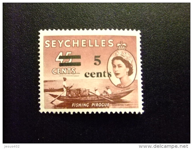 SEYCHELLES 1957 Yvert N&ordm; 184 * MH - ELIZABETH - SG N&ordm; 191 * MH - Seychellen (...-1976)