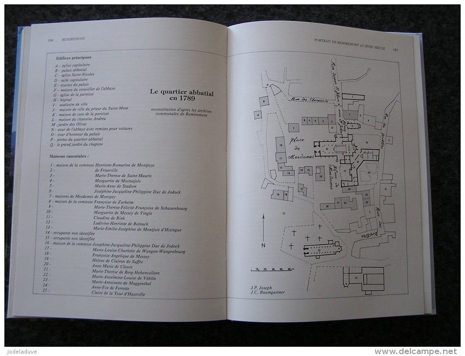 REMIREMONT Histoire de la Ville et de son Abbaye Gérard L Régionalisme Vie Religieuse Guerre Chapitre Dames Politique