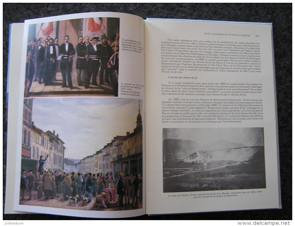 REMIREMONT Histoire de la Ville et de son Abbaye Gérard L Régionalisme Vie Religieuse Guerre Chapitre Dames Politique