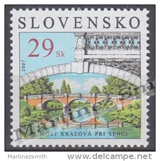 Slovakia - Slovaquie 2007 Yvert 490 Technical Monuments, Bridges - MNH - Nuovi