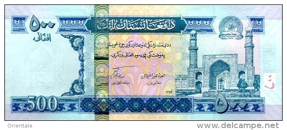 AFGHANISTAN P. 76b 500 A 2010 UNC - Afghanistán