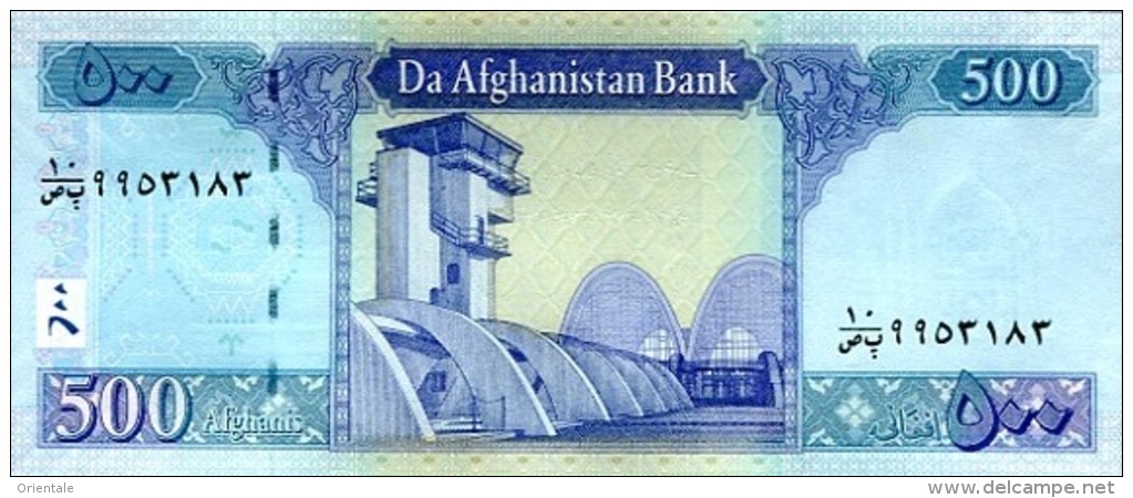 AFGHANISTAN P. 76b 500 A 2010 UNC - Afghanistán