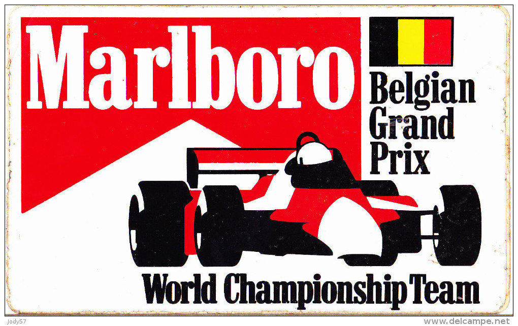 ADESIVO - STICKER - GRAN PREMIO BELGIO  F1 - Altri & Non Classificati