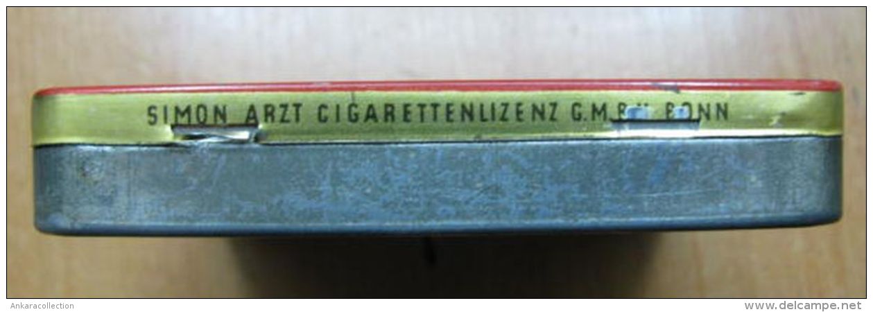 AC - SIMON ARZT EXTRA MILD 20 CIGARETTES EMPTY TIN BOX - Schnupftabakdosen (leer)