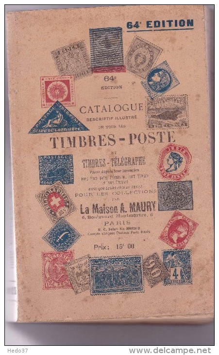 Maury 1922 - 896 Pages - Autres & Non Classés