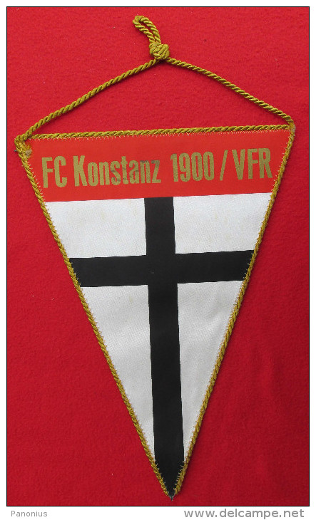 FOOTBALL / SOCCER / FUTBOL / CALCIO - FC KONSTANZ 1900, Germany, Vintage Pennant, Wimpel - Apparel, Souvenirs & Other