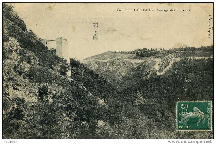 CPA - Lapleau - Viaduc Du Chemin De Fer De Roche Taillade - Autres & Non Classés