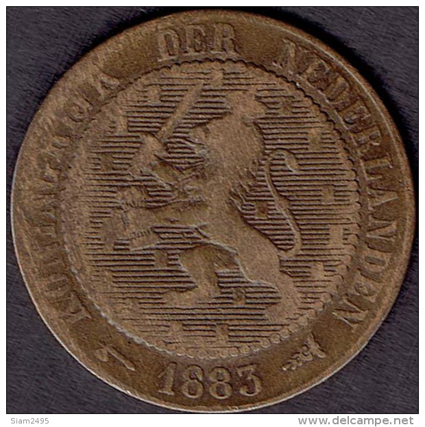 Netherlands, 2½ Cents 1883 - 1849-1890 : Willem III