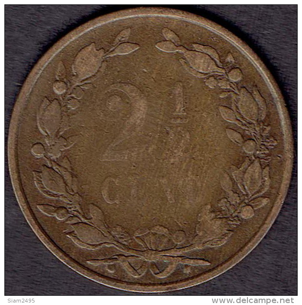 Netherlands, 2½ Cents 1883 - 1849-1890 : Willem III