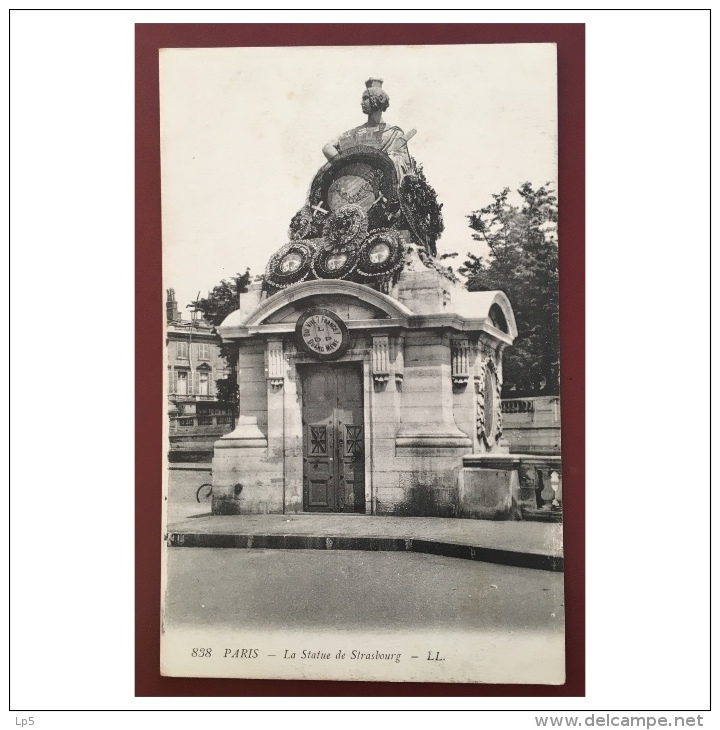 Paris  La Statue De Strasbourg  838  LL - Statuen