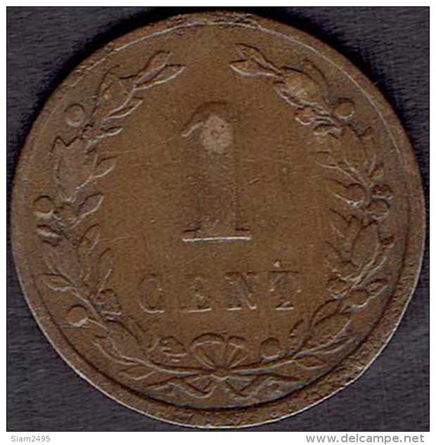 Netherlands, 1 Cent 1892 - 1 Cent