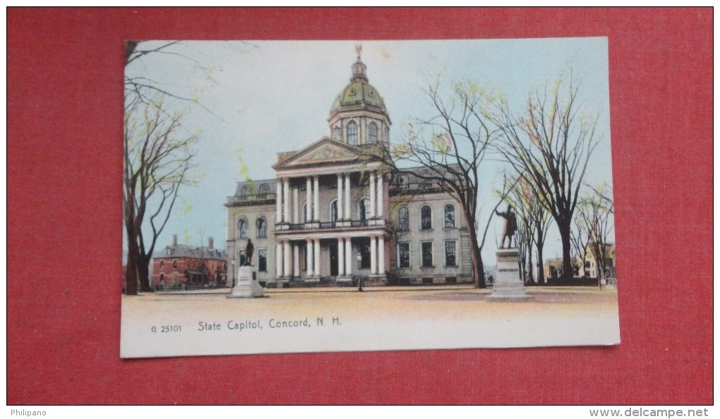 Rotograph========-New Hampshire> Concord  State Capitol   -  -ref  34 - Concord