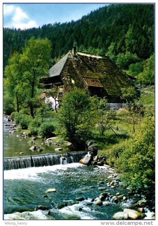 Gutach - Altes Schwarzwälder Bauernhaus An Der Gutach - Gutach (Schwarzwaldbahn)