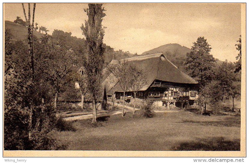 Gutach - S/w Bauernhaus In Gutach - Gutach (Schwarzwaldbahn)