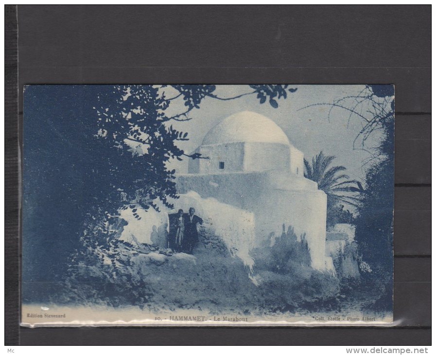 Tunisie - N°  34 Obli.S/Carte - Hammamet - Le Marabout  - Courriers Convoyeurs " Sousse A Tunis " - 1926 - Brieven En Documenten