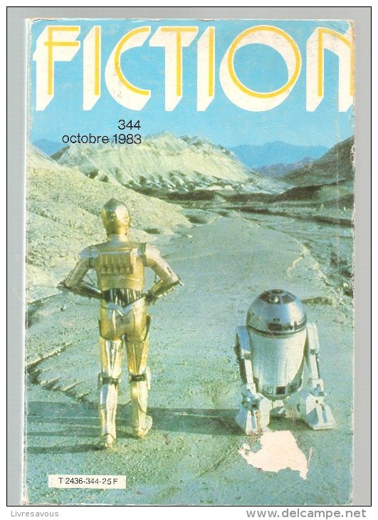 Science Fiction Fiction N°344 D'octobre 1983 Nouvelles Editions OPTA - Opta