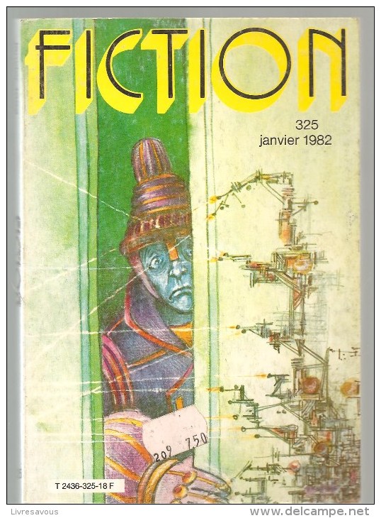 Science Fiction Fiction N°325 De Janvier 1982 Nouvelles Editions OPTA - Opta