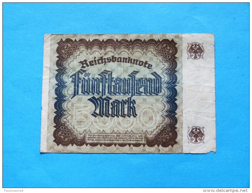 GERMANY   5000  MARK   1922 - 5000 Mark