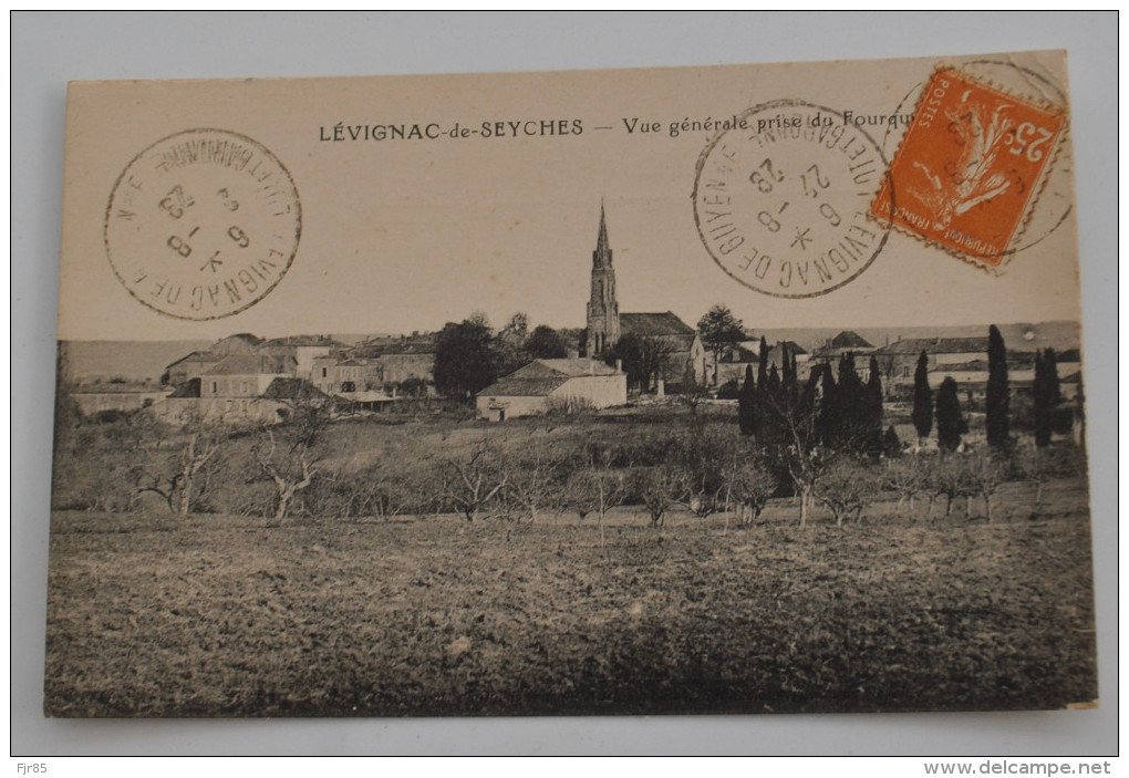 LEVIGNAC DE DEYCHES  VUE GENERALE PRISE DU FOURQUET - Autres & Non Classés