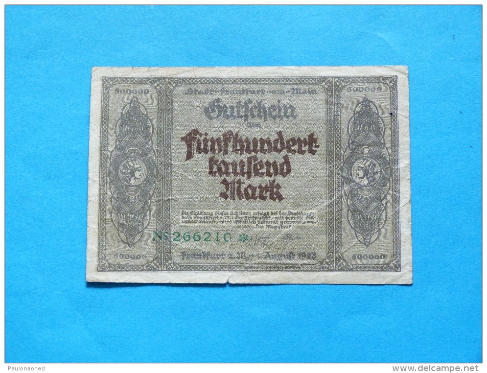 GERMANY   50000  MARK   1923 - 50.000 Mark