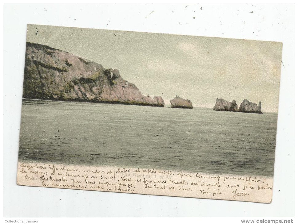 G-I-E , Cp , ANGLETERRE , ISLE OF WIGHT , The Needles , N° 48813 - Autres & Non Classés