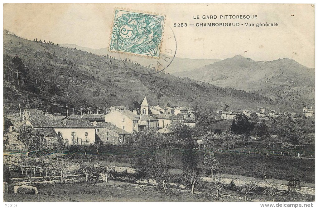 CHAMBORIGAUD - Vue Générale. - Chamborigaud