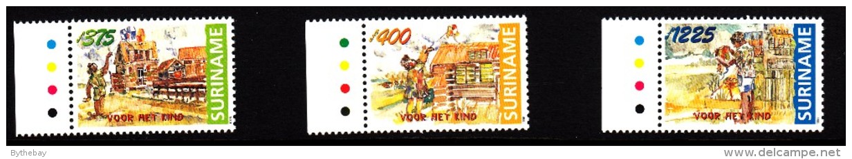 Surinam MNH Scott #1163-#1165 Set Of 3 Child Care: Kites - Suriname