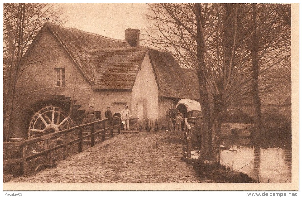 36 Indre :  Le Meunier D' Angibault  ( G . Sand )  Le Moulin D' Angibault Dans La Vallée Noire    Réf 1456 - Autres & Non Classés