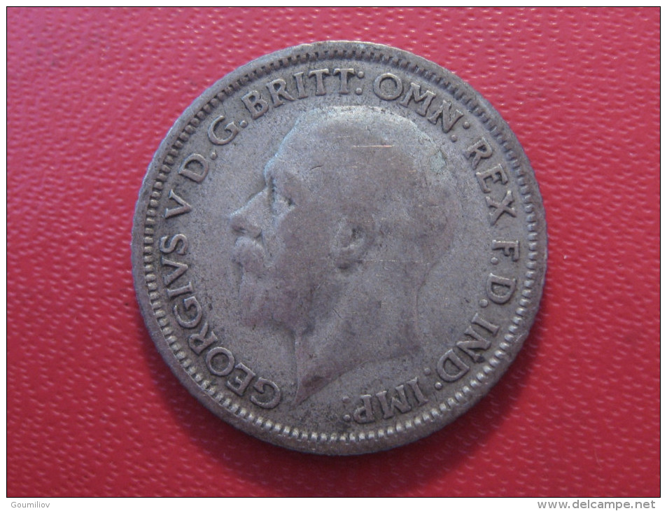 Grande-Bretagne - UK - 6 Pence 1929 George V 4923 - H. 6 Pence