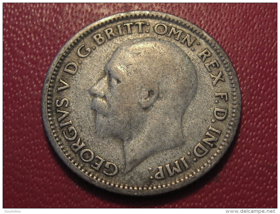 Grande-Bretagne - UK - 6 Pence 1929 George V 4923 - H. 6 Pence