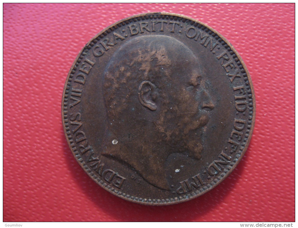 Grande-Bretagne - UK - Farthing 1903 Edward VII 4129 - B. 1 Farthing