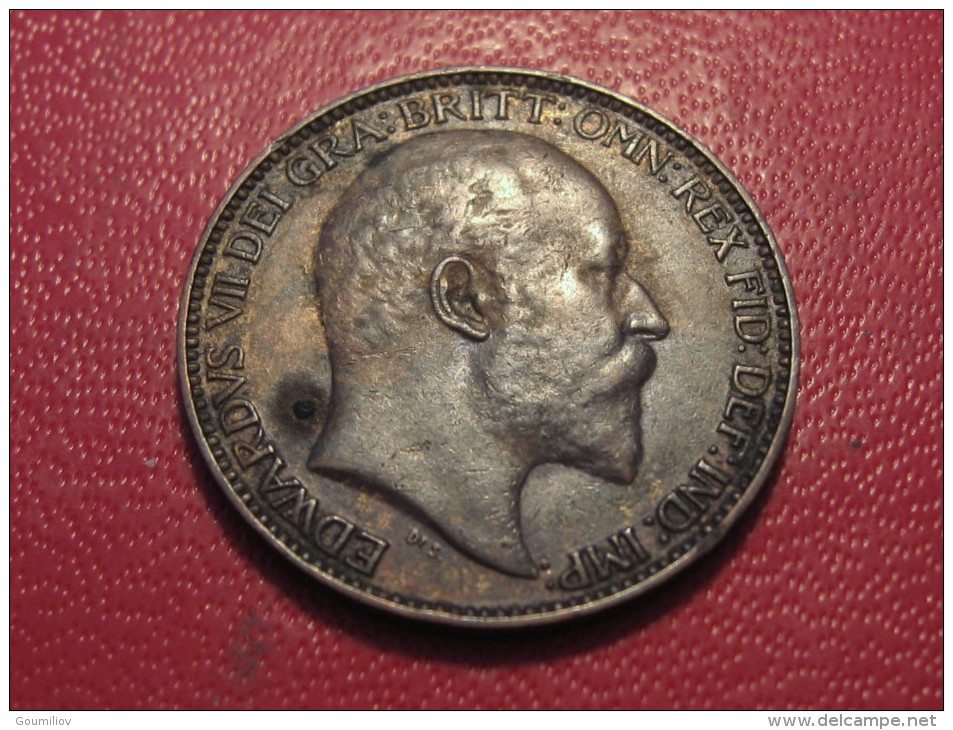 Grande-Bretagne - UK - Farthing 1904 Edward VII 4125 - B. 1 Farthing