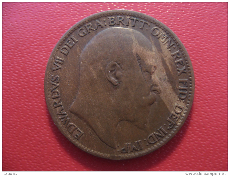 Grande-Bretagne - UK - Farthing 1906 Edward VII 4137 - B. 1 Farthing