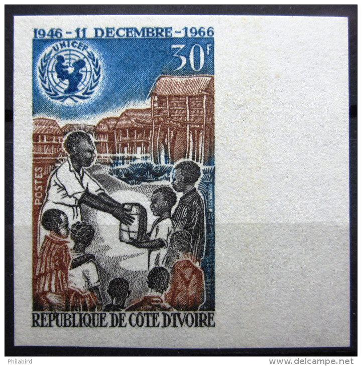 COTE D'IVOIRE               N° 256     Non Dentelé                  NEUF** - Côte D'Ivoire (1960-...)
