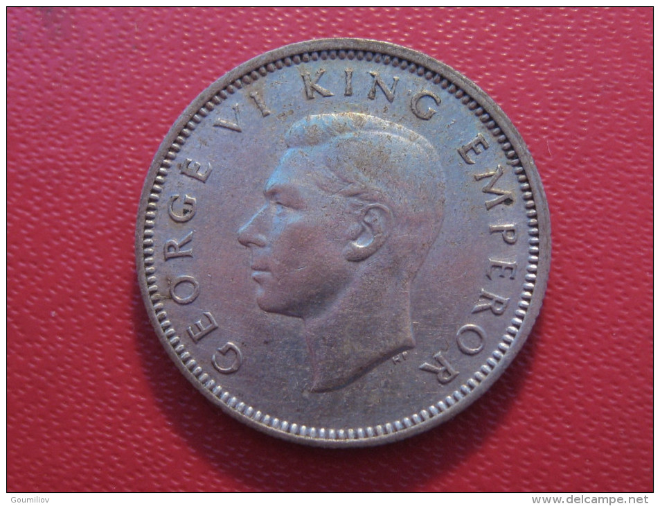 Nouvelle-Zélande - 6 Pence 1952 George VI 5596 - Nouvelle-Zélande