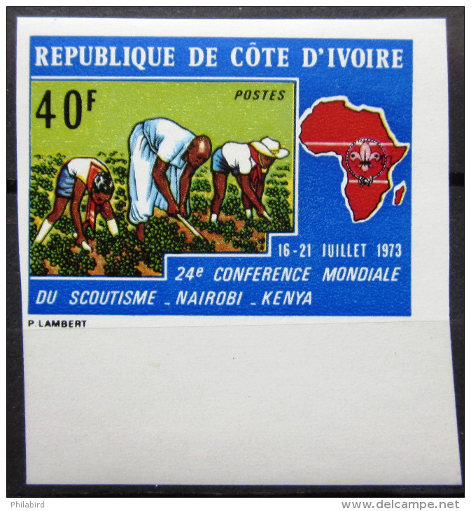 COTE D'IVOIRE               N° 357     Non Dentelé                  NEUF** - Côte D'Ivoire (1960-...)