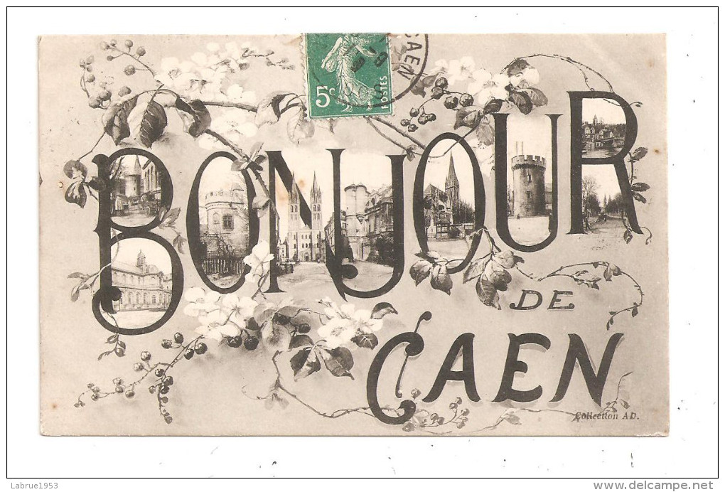 Bonjour  De Caen--(B.1331) - Caen