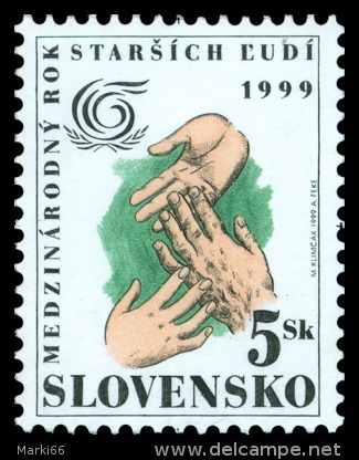 Slovakia - 1999 - International Year Of Elderly People - Mint Stamp - Nuevos