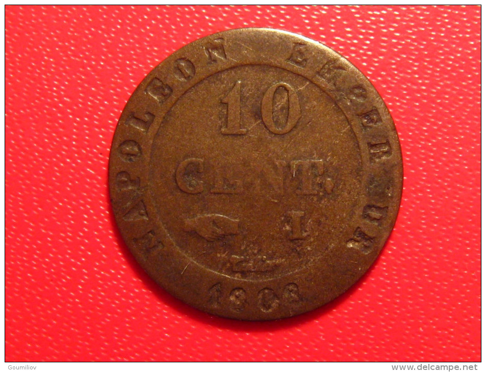 10 Centimes 1808 I Limoges Napoléon 8532 - Autres & Non Classés