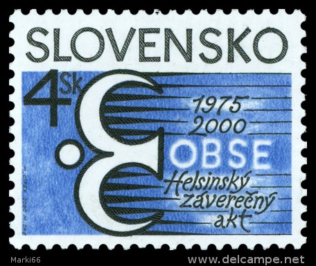 Slovakia - 2000 - Organisation For Security And Cooperation In Europe - Mint Stamp - Neufs