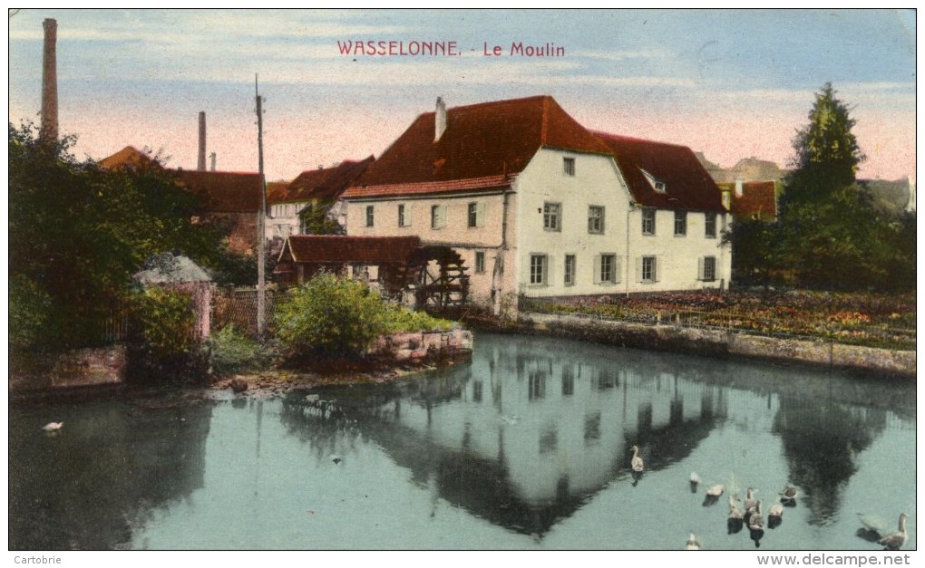 67 - WASSELONNE - Le Moulin - (moulin à Eau, Roue Visible) - Wasselonne