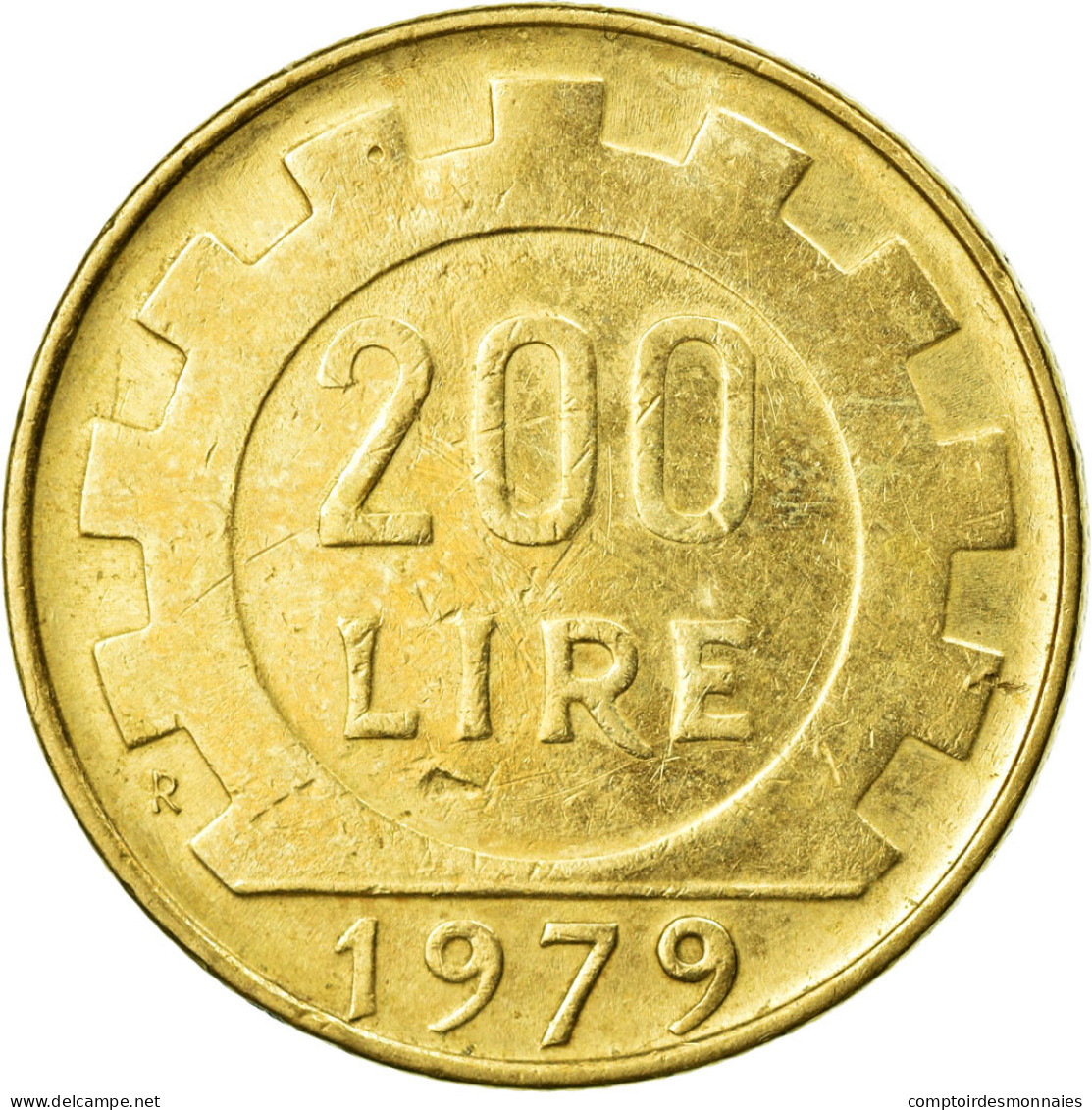 Monnaie, Italie, 200 Lire, 1979, Rome, TTB+, Aluminum-Bronze, KM:105 - 200 Lire