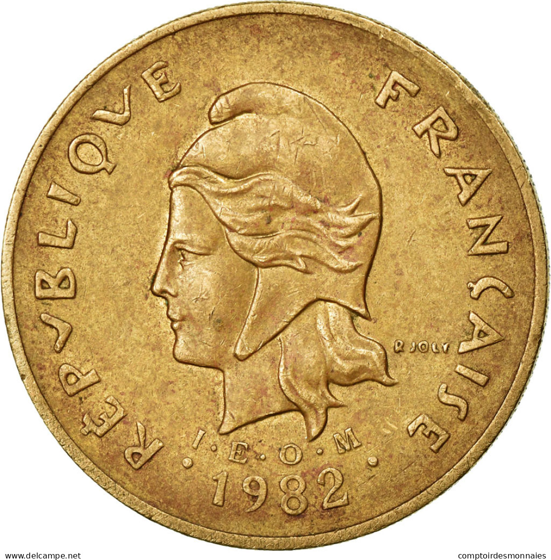 Monnaie, French Polynesia, 100 Francs, 1982, Paris, TTB+, Nickel-Bronze, KM:14 - Polynésie Française